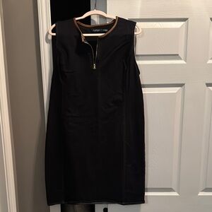 Ralph Lauren Jean Dress Sleeveless Crew Neck